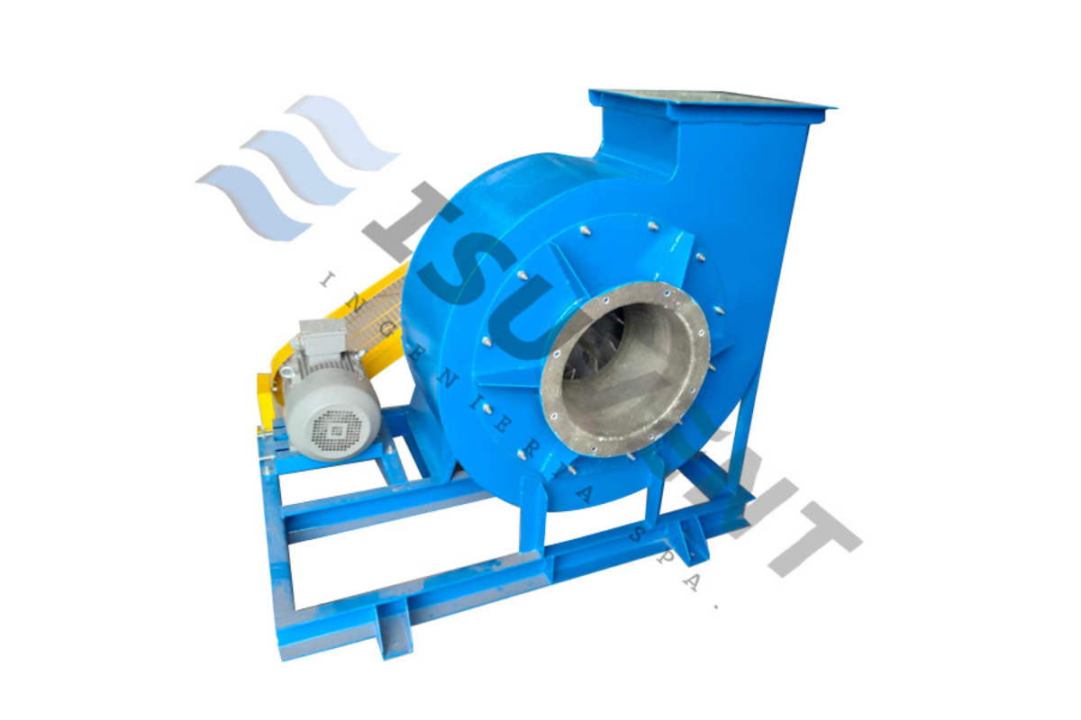 Ventilador Centrifugo Ventilador Centrifugo con recubierta interior de fibra de vidrio