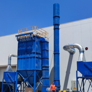 Proyecto llave en mano sistema de extracción de humo y gases.