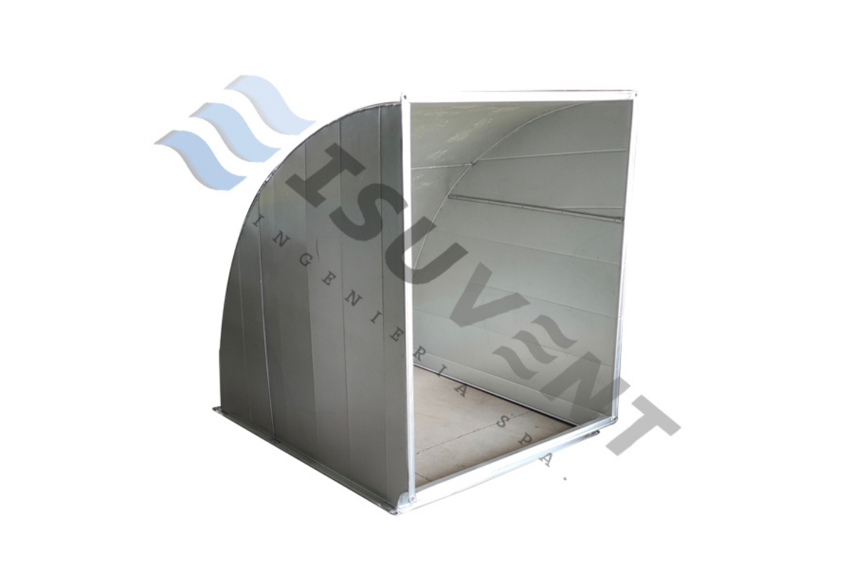Ductos de Ventilación tipo Codo