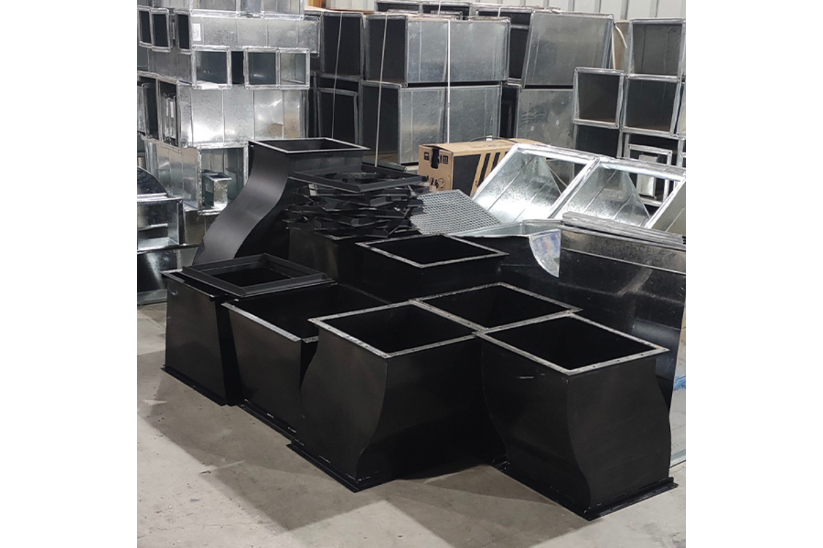 Ductos de Ventilación de Fierro Negro
