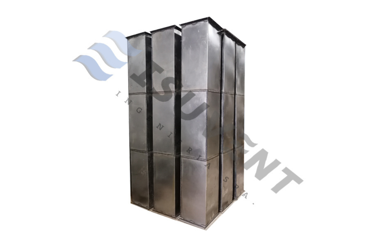 Ductos de Ventilación de Fierro Negro