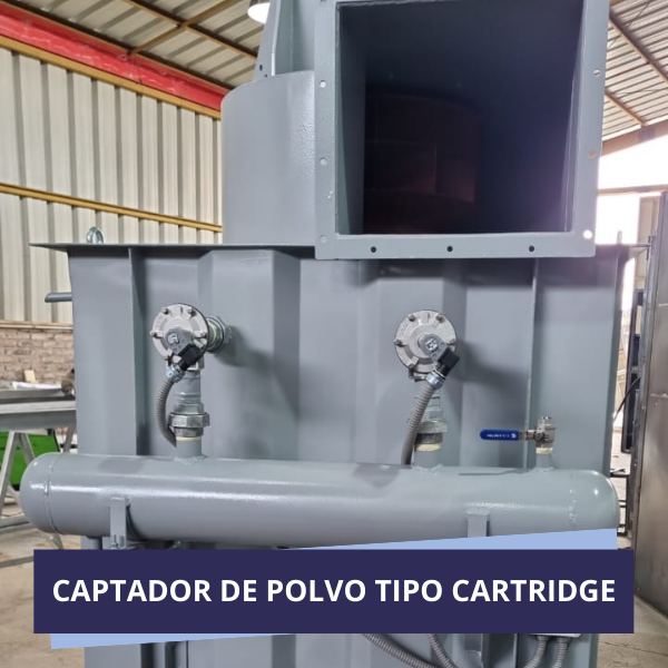 Captador de Polvo Tipo Cartridge