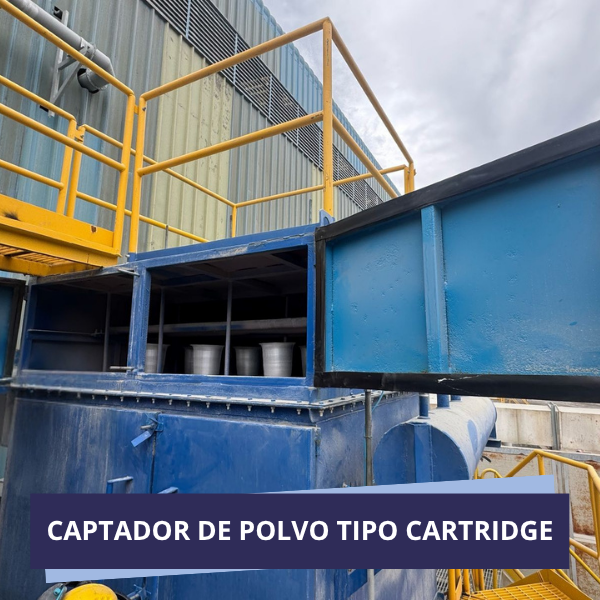 Captador de Polvo Tipo Cartridge