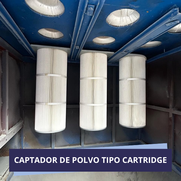 Captador de Polvo Tipo Cartridge
