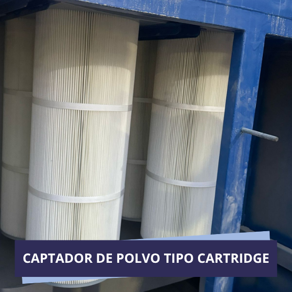 Captador de Polvo Tipo Cartridge