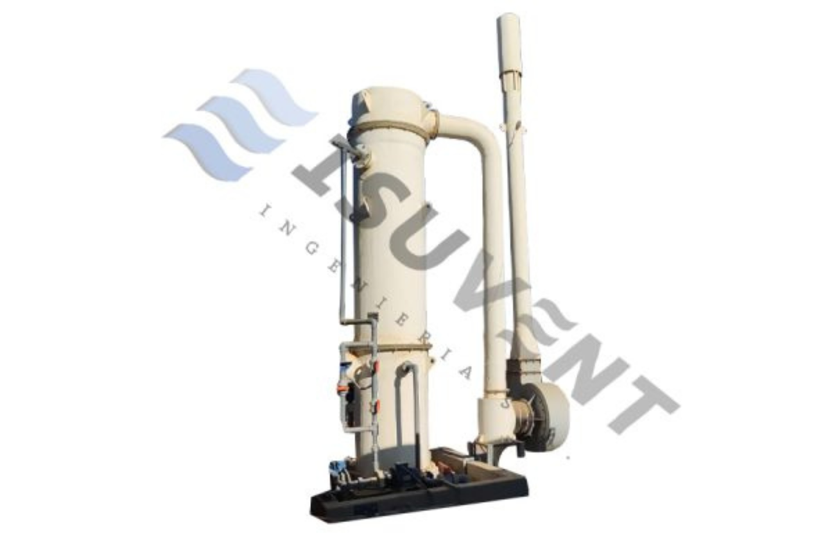 Ventilador Centrifugo Lavador de Gases vía húmeda, Scrubber