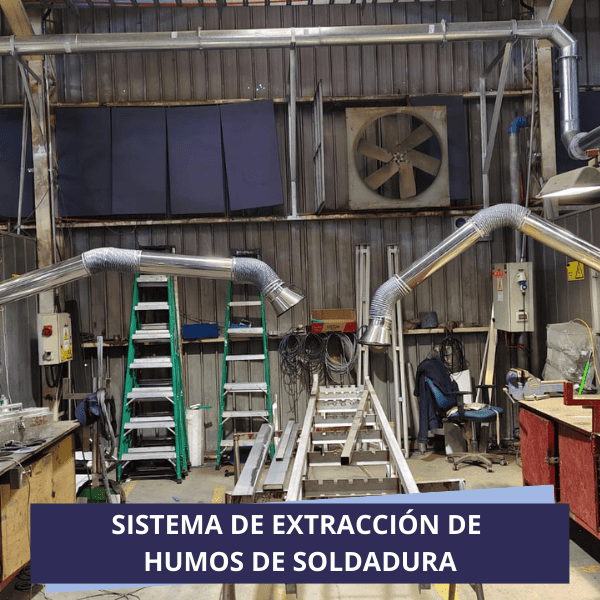 Extracción de Gases de Soldadura Localizado