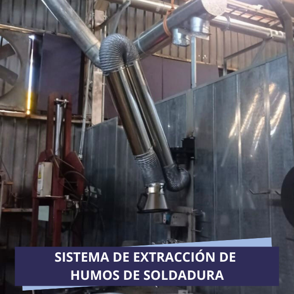 Extracción de Gases de Soldadura Localizado