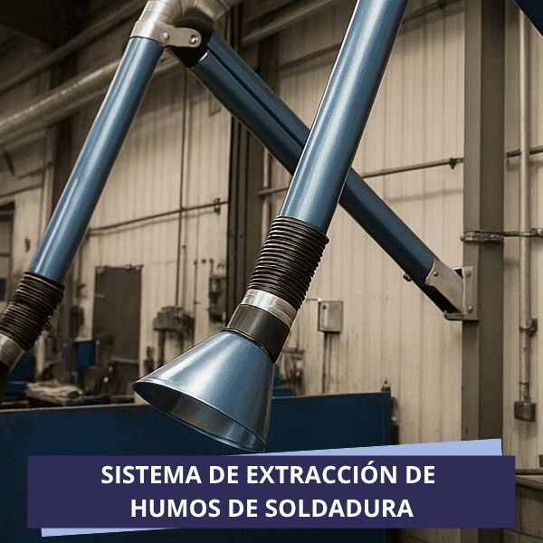 SISTEMA DE EXTRACCIÓN DE humos de soldadura