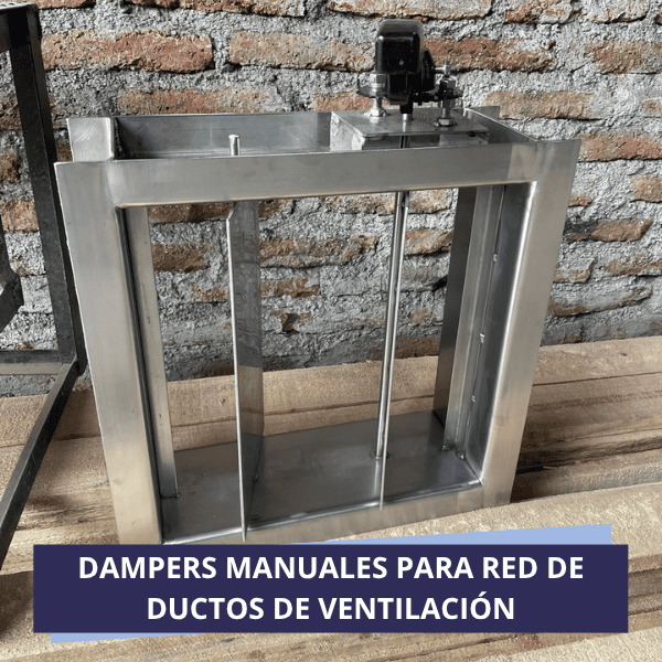 Dampers Manuales y Motorizados