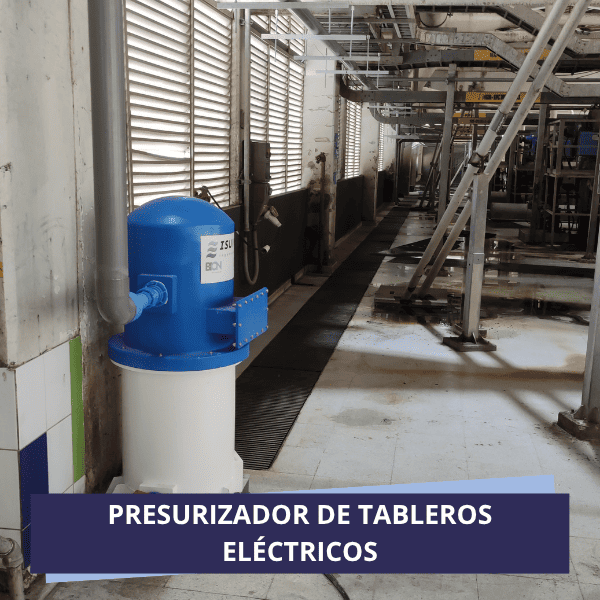 presurizador de tableros eléctricos