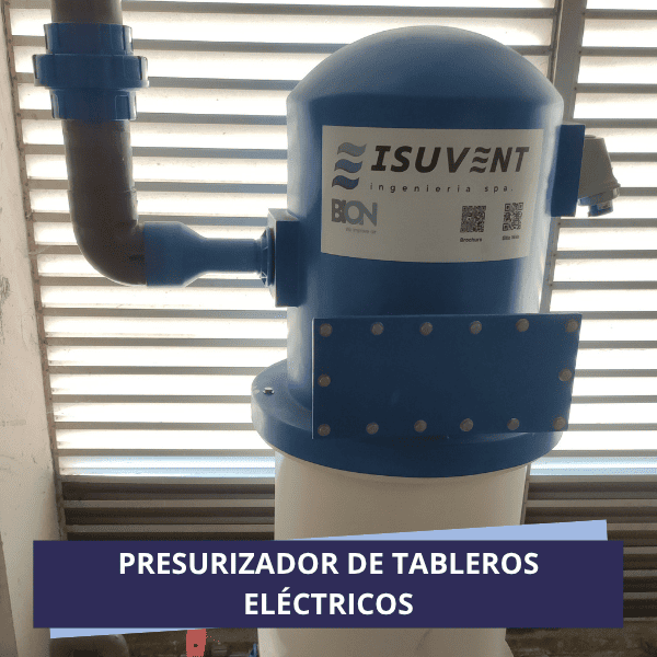 presurizador de tableros eléctricos