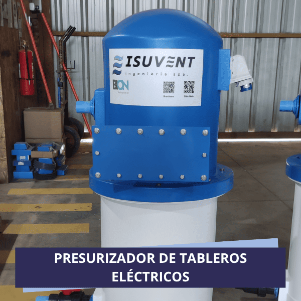 presurizador de tableros eléctricos