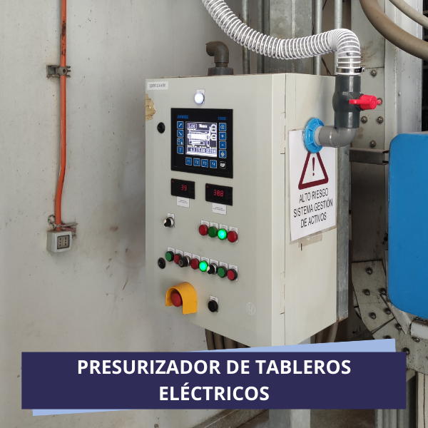 presurizador de tableros eléctricos