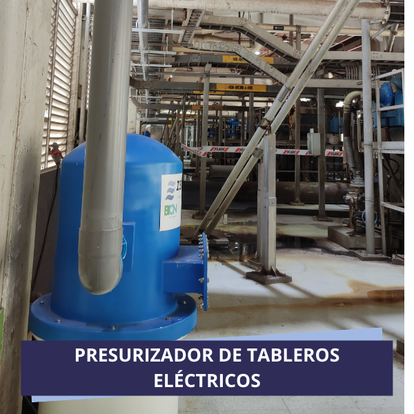 presurizador de tableros eléctricos